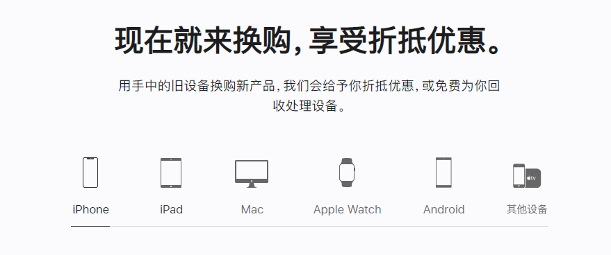 镶黄苹果手机维修分享iPhone以旧换新的去处 